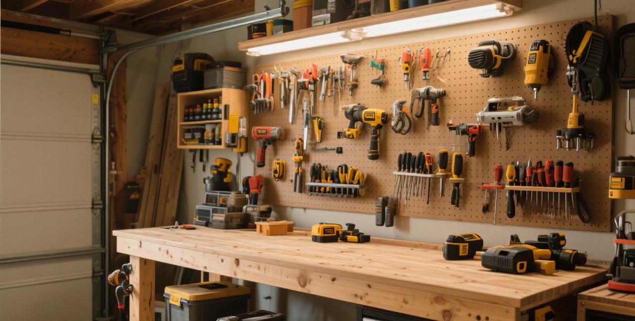 Build a DIY Workbench for Your Garage or Workshop