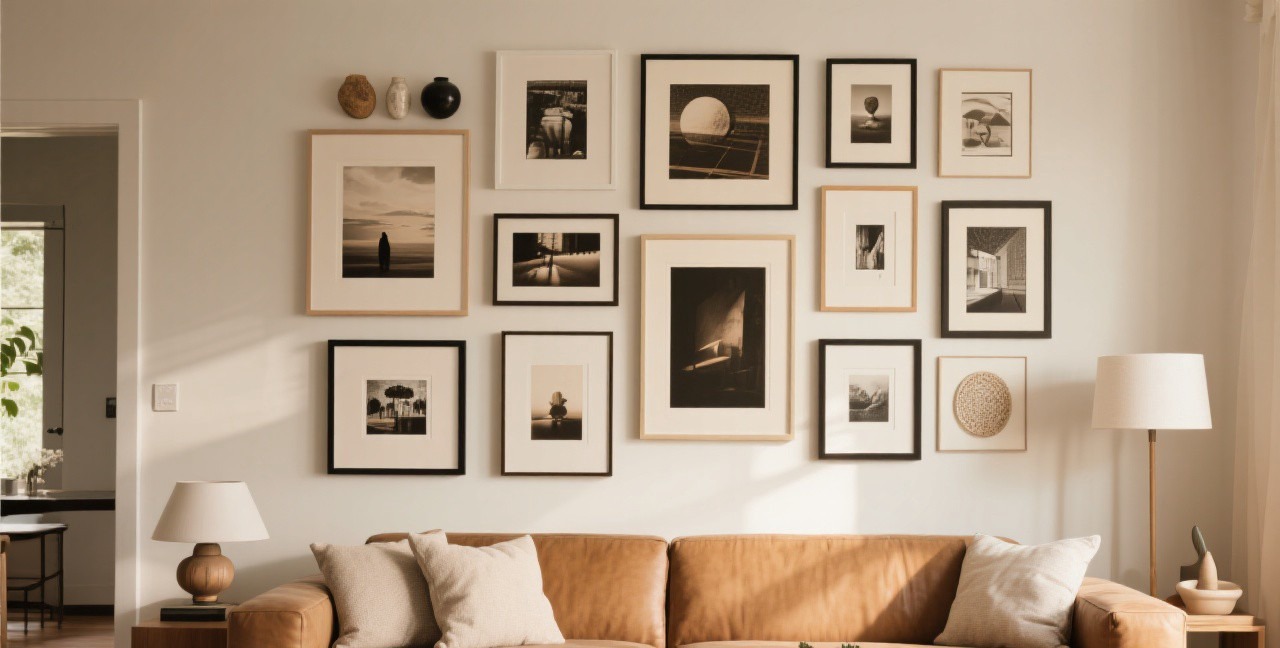 Creating a Gallery Wall in Your Living Room: Design and Layout Tips