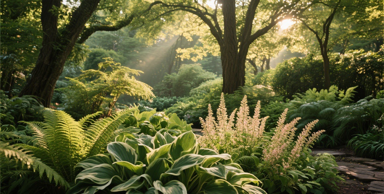 Designing a Shade Garden: Beautiful Plants for Low-Light Areas