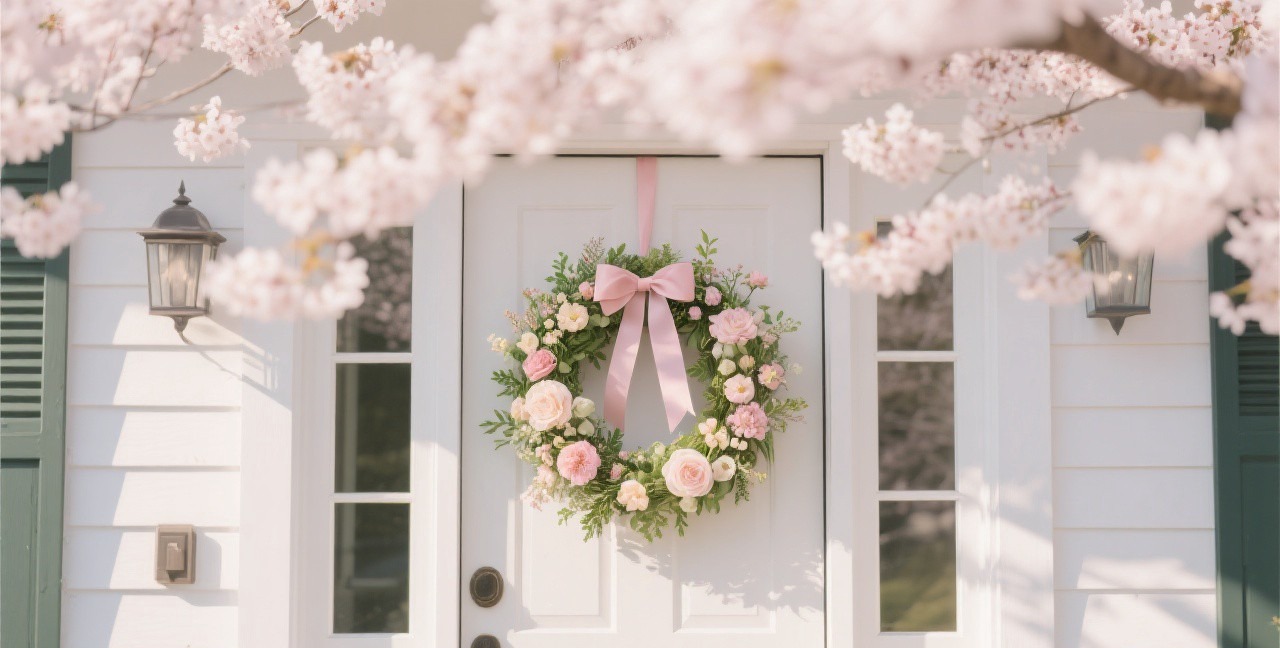 DIY Spring Wreath Ideas to Refresh Your Front Door