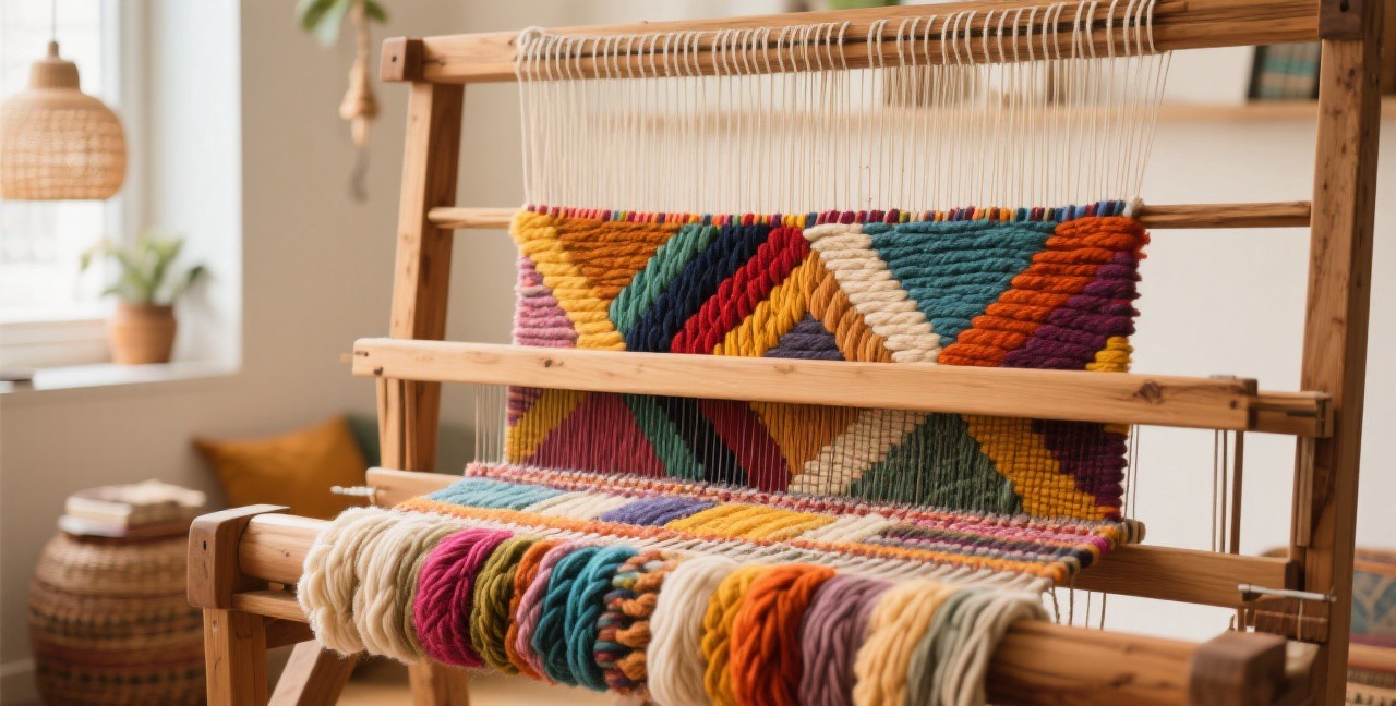 DIY Woven Tapestry: Modern Fiber Art for Your Walls