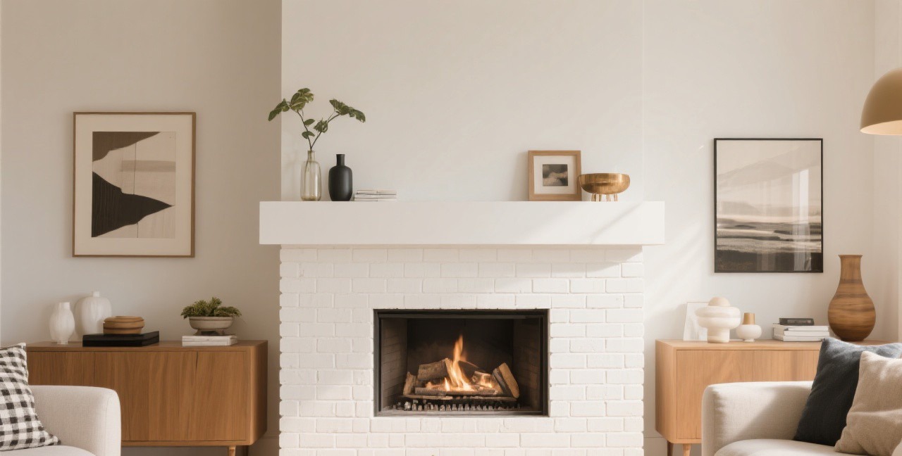 Fireplace Makeover Ideas: Modernizing a Dated Focal Point
