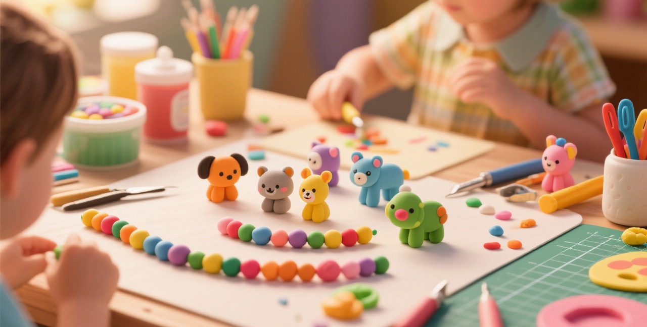 Fun with Clay: Easy Polymer Clay Projects for Children