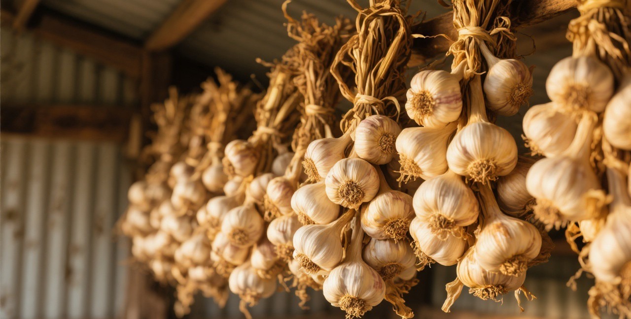 Growing Garlic: Planting Harvesting and Curing for Best Flavor