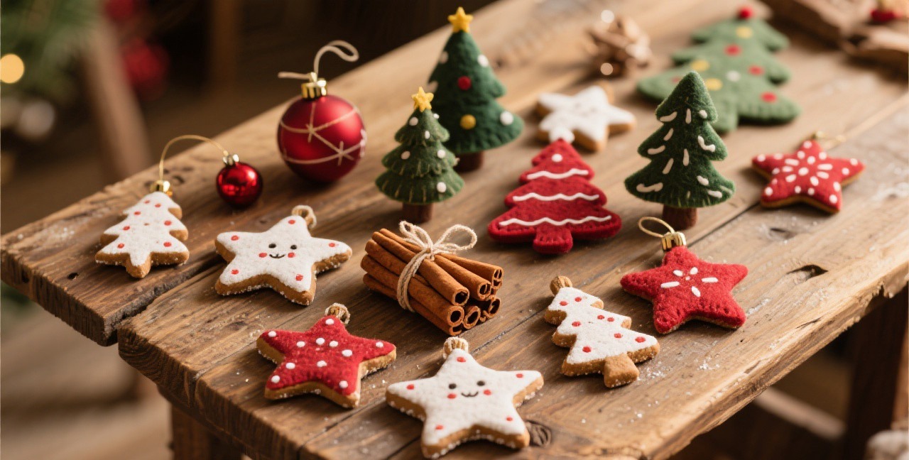 Handmade Holiday Ornaments: Easy DIY Christmas Decorations