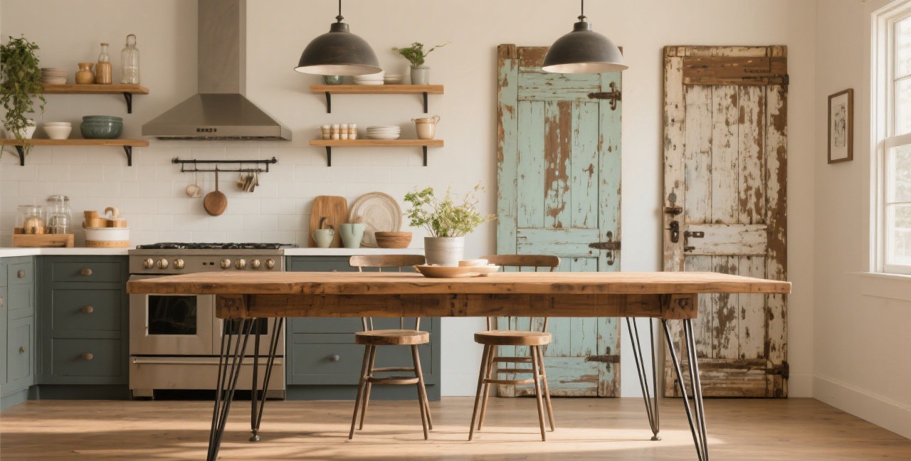 How to Upcycle Old Doors into Stunning Furniture Pieces