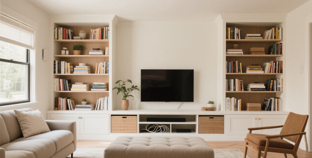 Living Room Storage Solutions: Stylish Organization Ideas