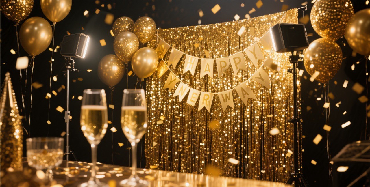 New Year's Eve Party Decorations You Can Make Yourself