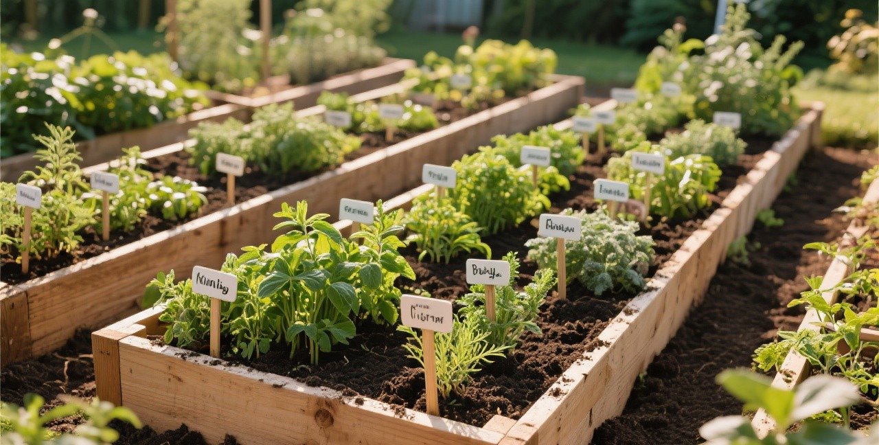 Raised Bed Herb Garden: Fresh Herbs at Your Fingertips