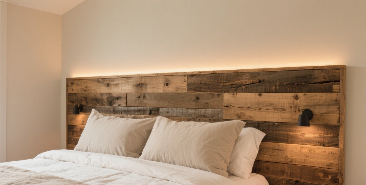 Reclaimed Wood Headboard: Building a Statement Bedroom Piece