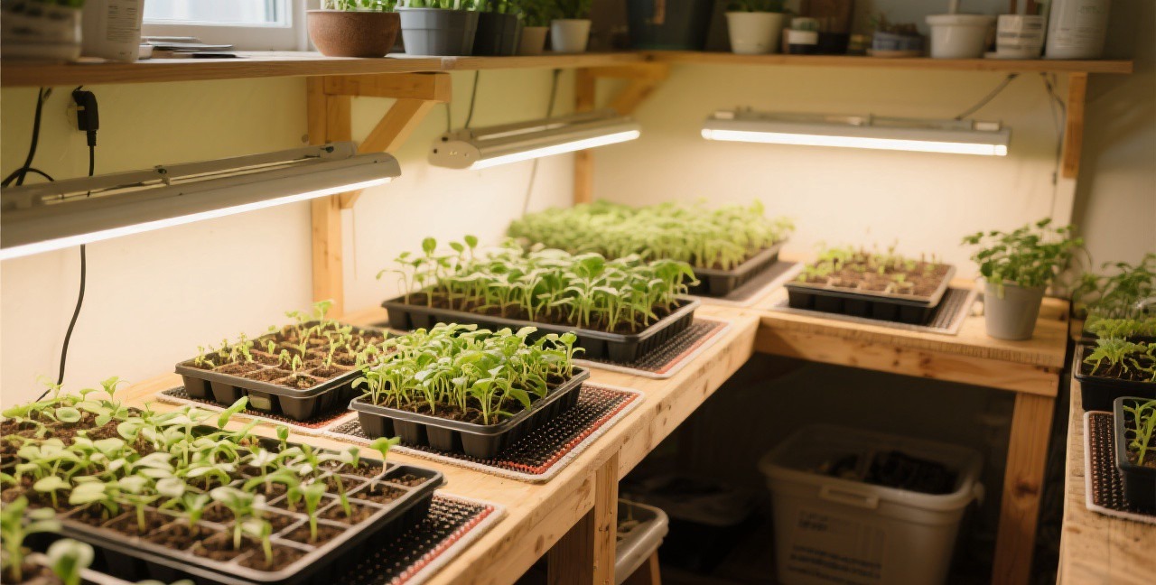 Seed Starting Indoors: Grow Strong Healthy Seedlings