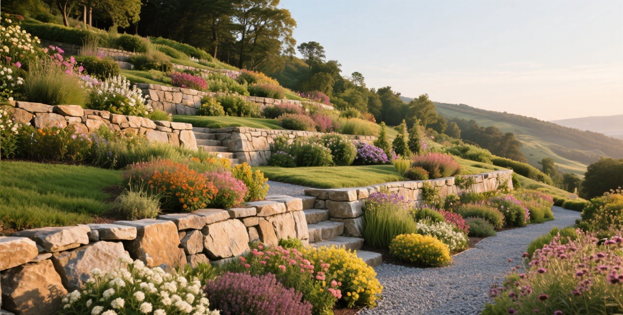 Slope and Hillside Garden Design: Managing Elevation Changes
