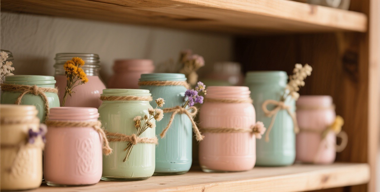 Transform Old Jars into Chic Home Decor Accessories