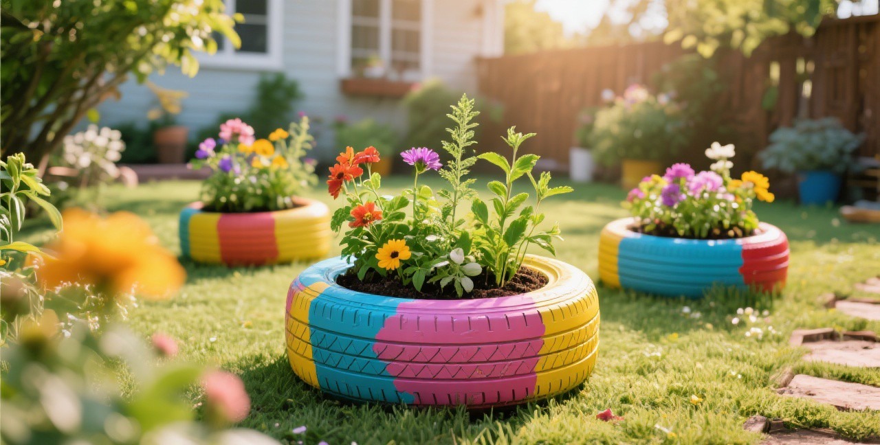 Upcycled Tire Projects: Innovative Garden and Home Ideas